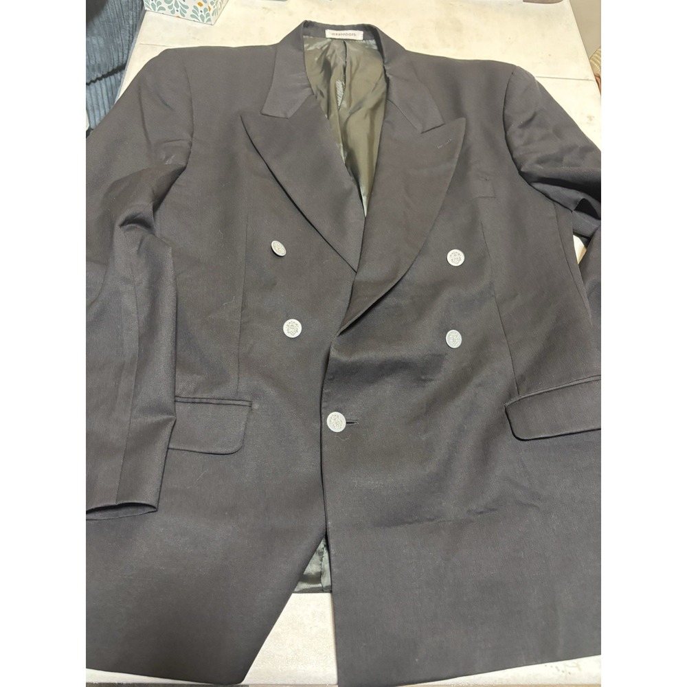Montebello Made in Italy pure new‎ wool glenn check Blazer